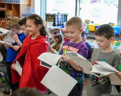 Schalmont second grade class play -